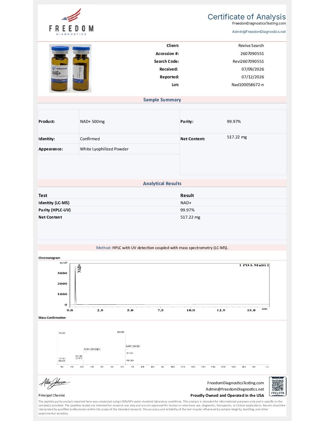 NAD+ 500mg - Image 2